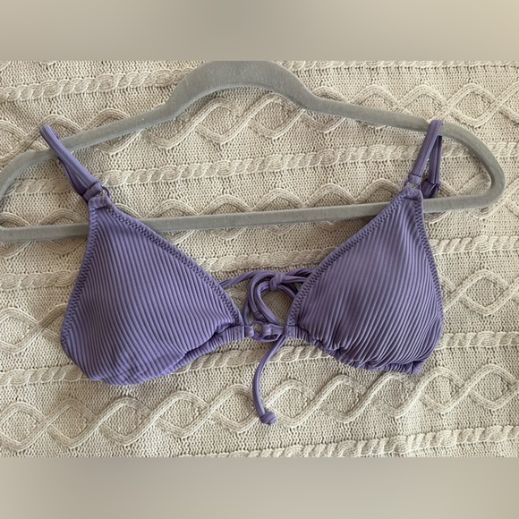 Pacsun “L.A.Hearts” Lavender Bikini Top, Padded Women’s size Medium - Picture 2 of 10
